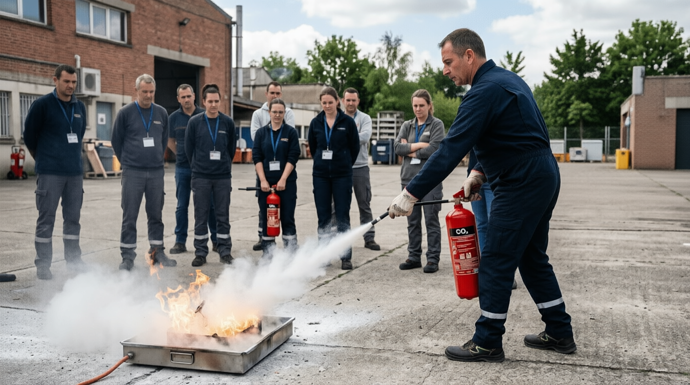 Formation manipulation extincteur La Rochelle